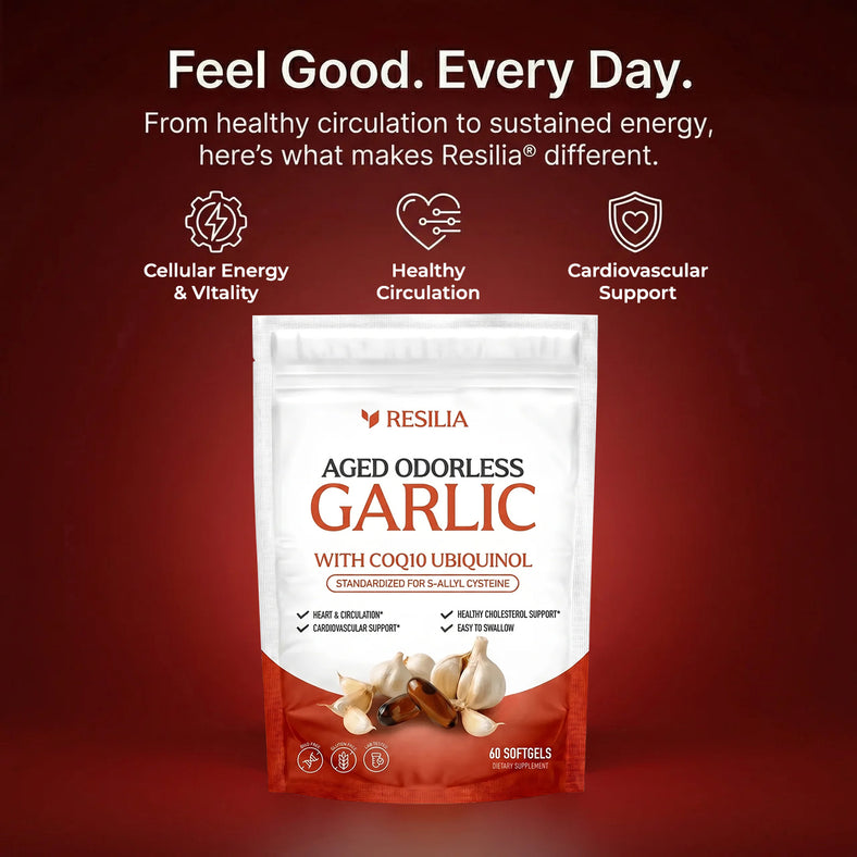 Resilia Aged Odorless Garlic