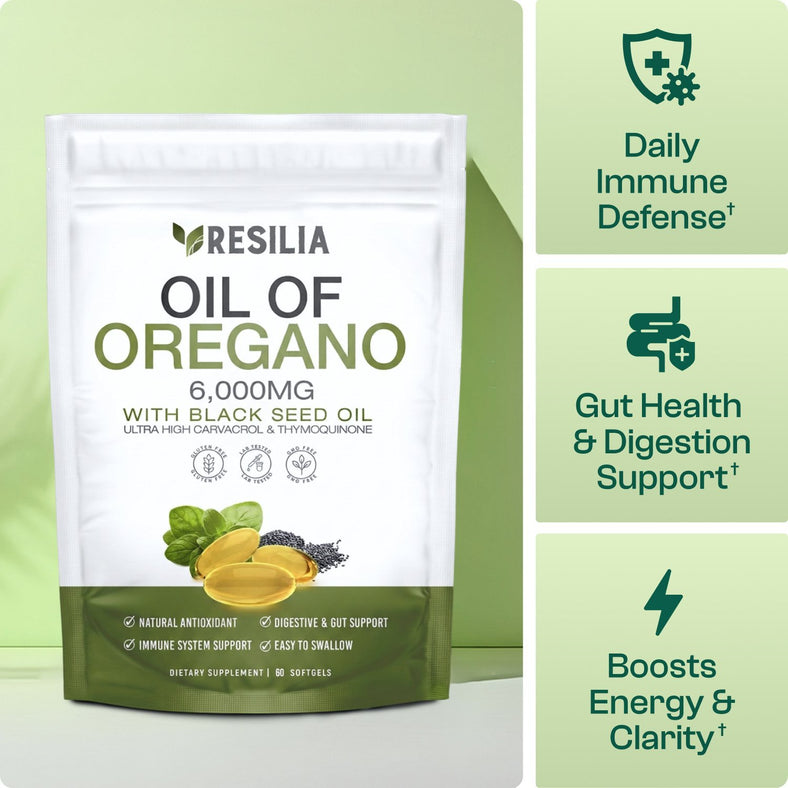 Resilia Oil Of Oregano Softgels